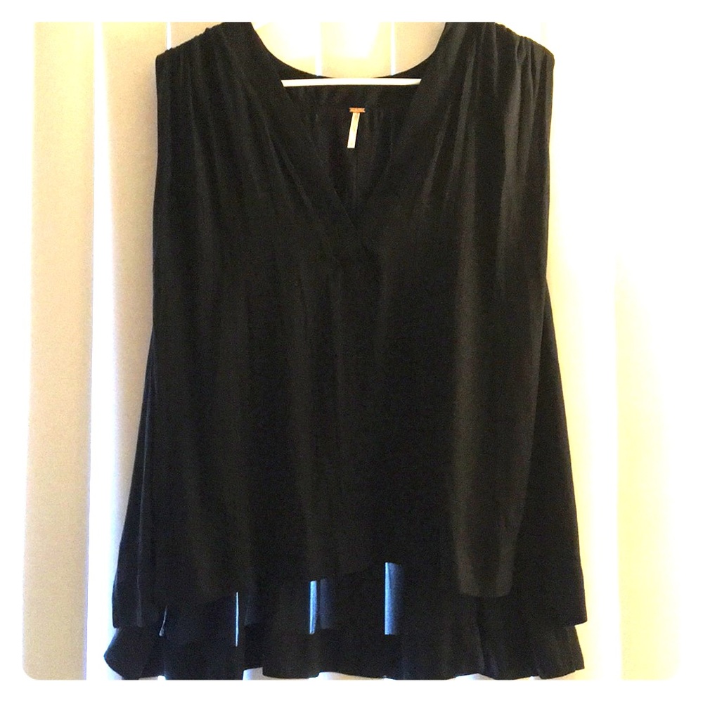 Free People High-low Sleeveless Top